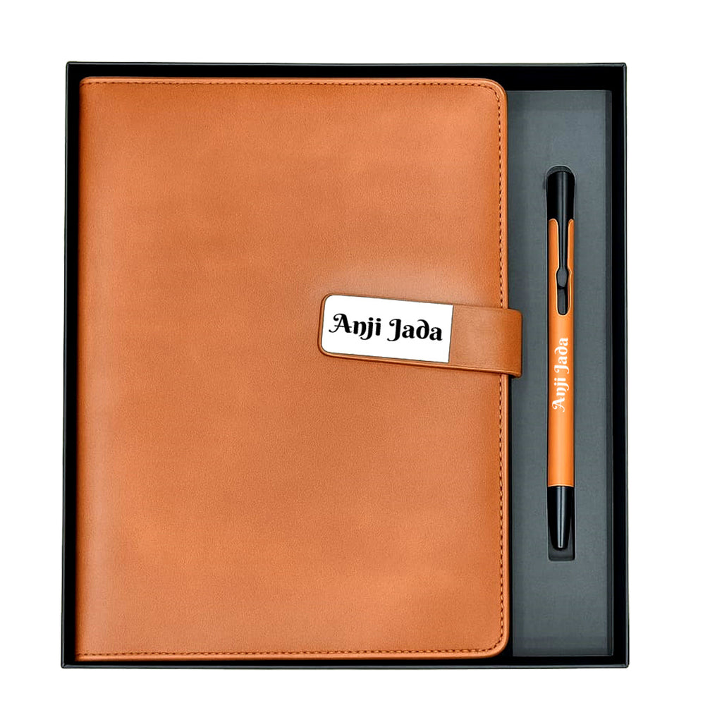 Diary and Pen Set with Name