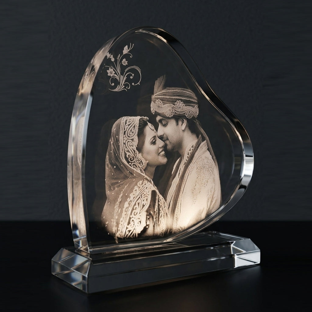 Heart Photo Crystal