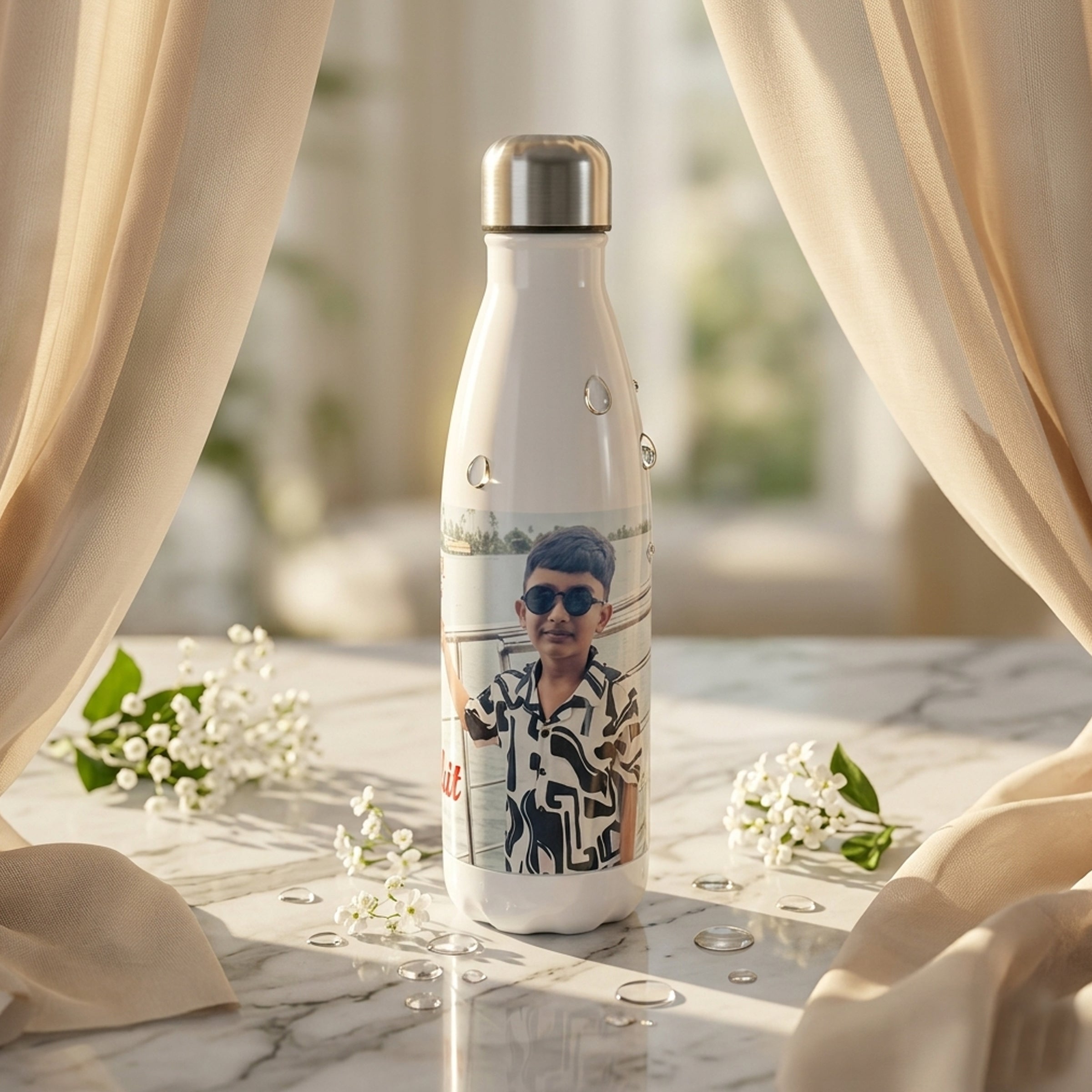 Hot and Cold Photo Water Bottle