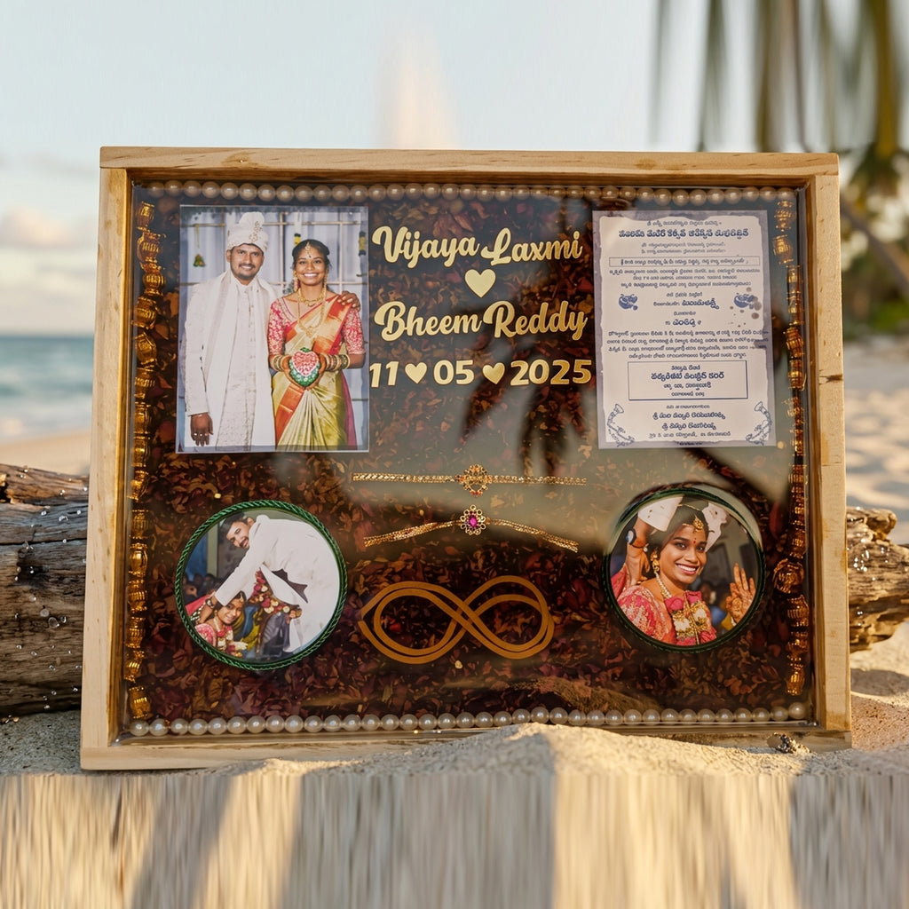 Resin art Varamala Preservation with Photos