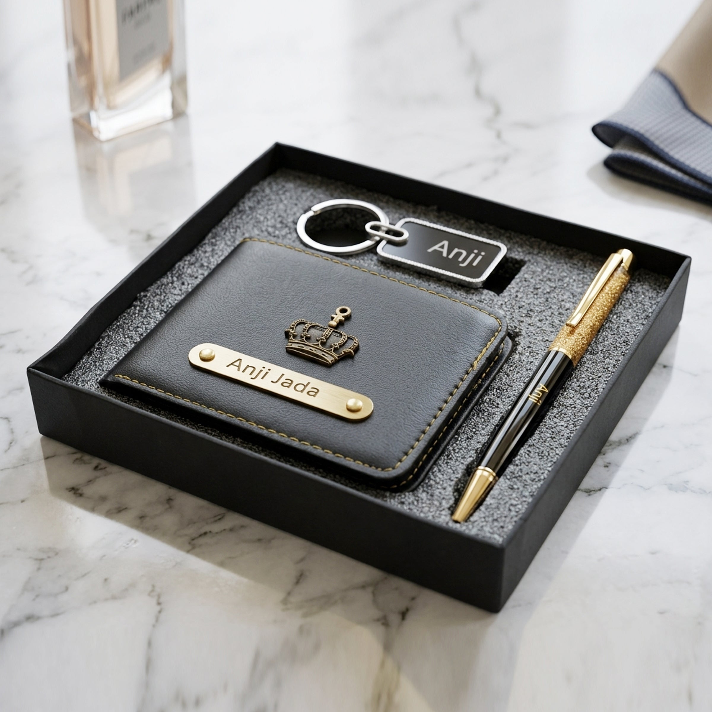 Mens Wallet Combo Set