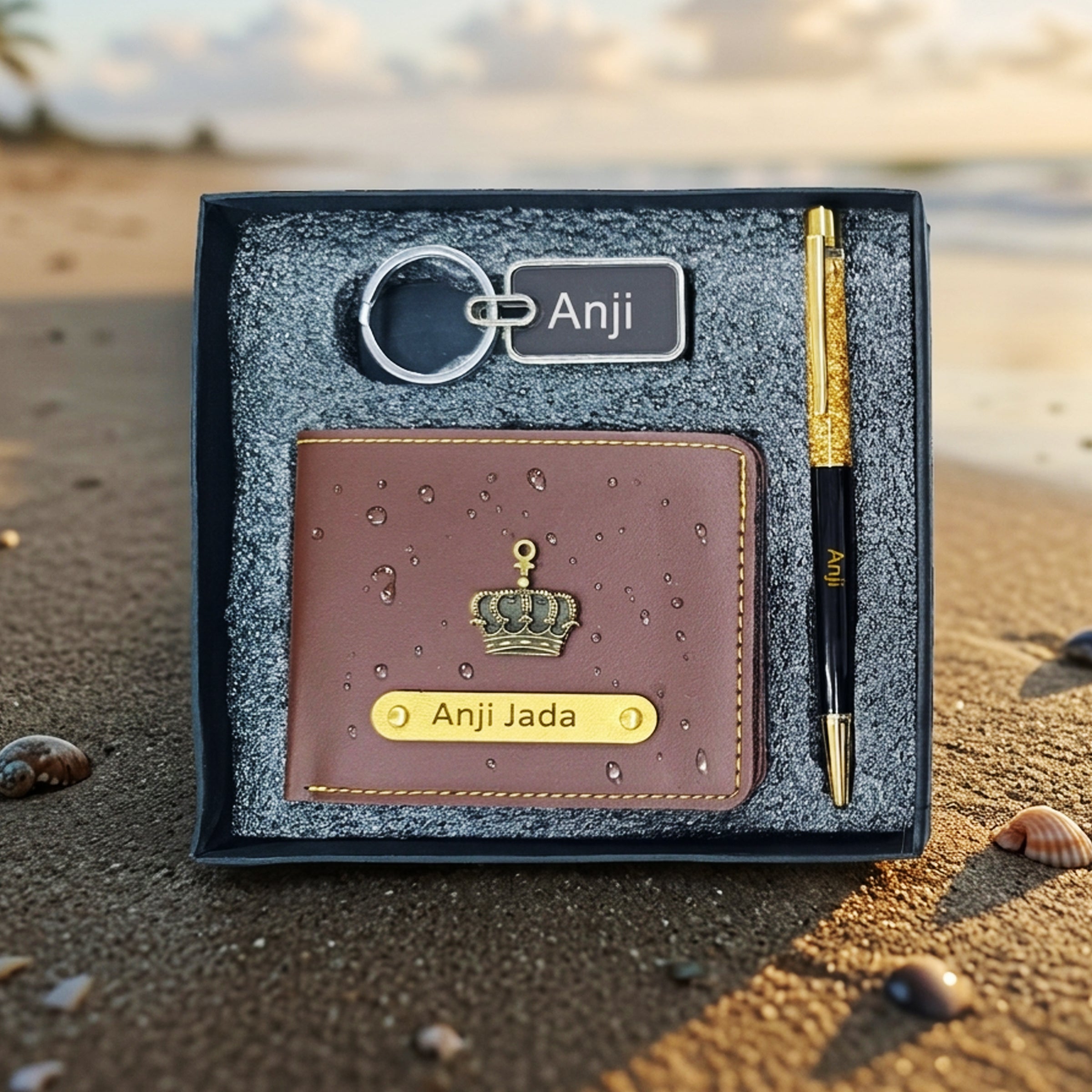 Mens Wallet Combo Set