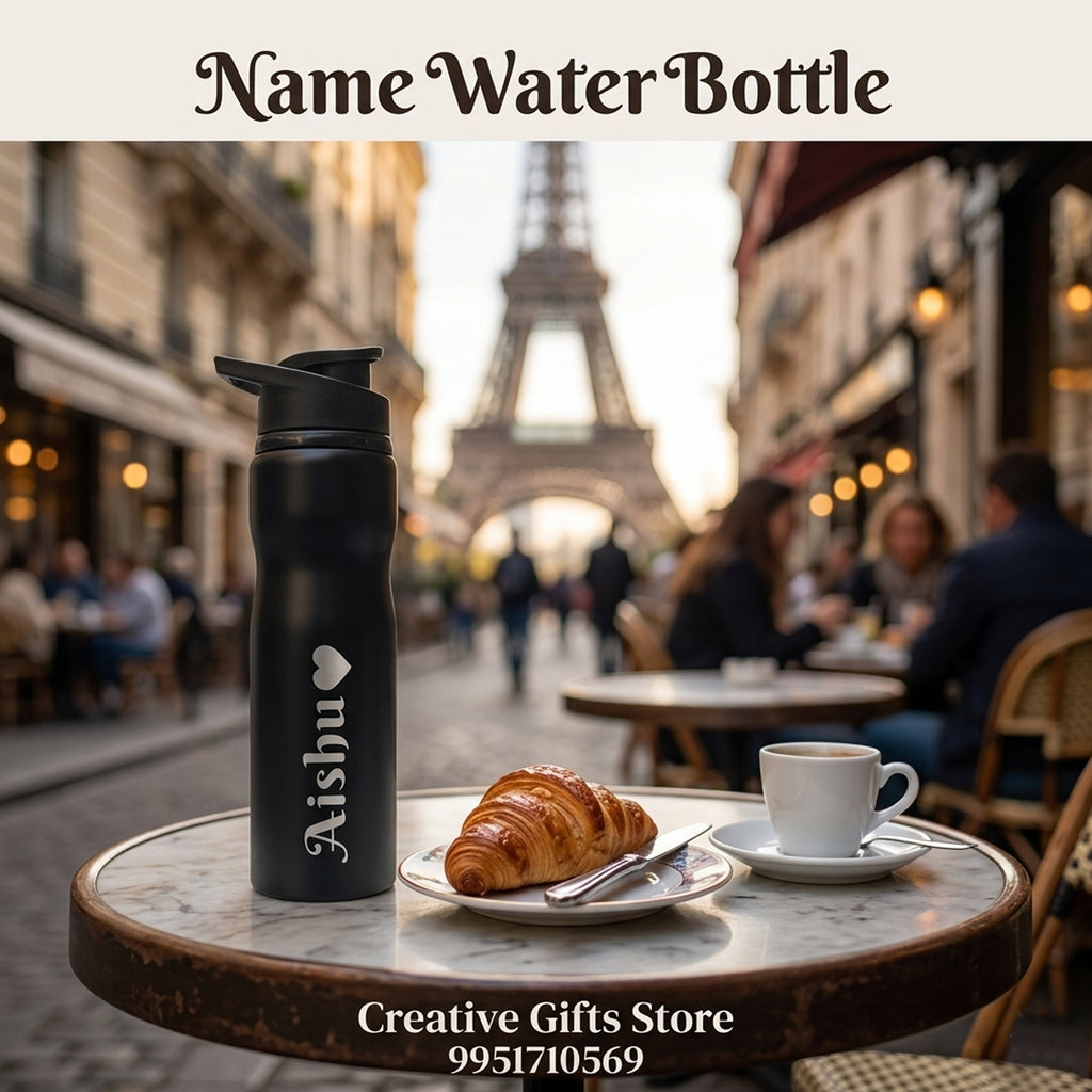 Water Bottel with Customized Name
