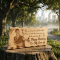 6X12 Photo Wooden Engraving